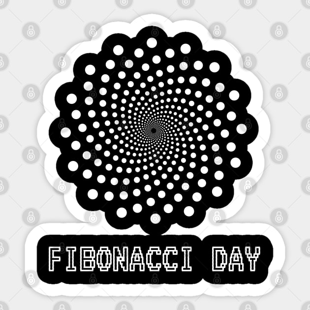 fibonacci day Sticker by vaporgraphic